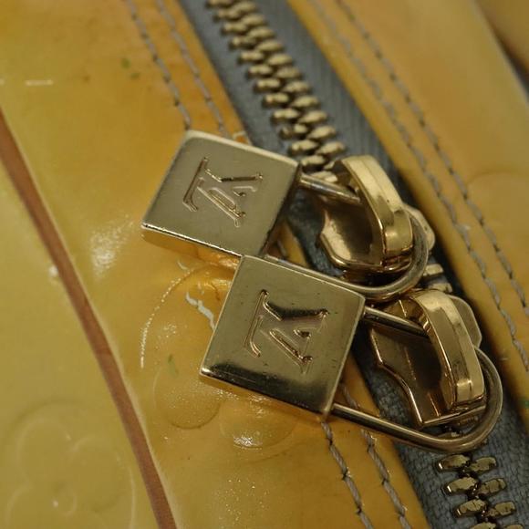 LOUIS VUITTON Monogram Vernis Wooster Shoulder Bag Gris M91036 LV Auth 139931